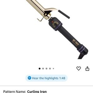 Hot Tools Professional 1in Curling Iron